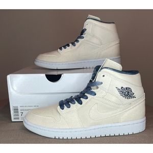 Air Jordan 1 Mid Sandrift/Sail (Women's) Size 7W